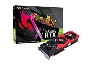(Pre-owned)Colorful RTX 3060 Ti LHR Version NB Battle AX 8GB