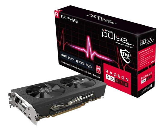 SAPPHIRE Pulse Radeon RX 580 8G GDDR5 (Pre-owned)