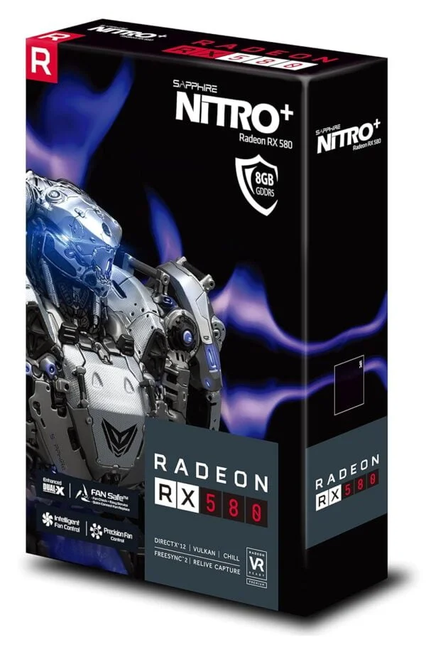 (Pre-Owned)Sapphire Radeon Nitro+ RX 580 8GB - Image 7