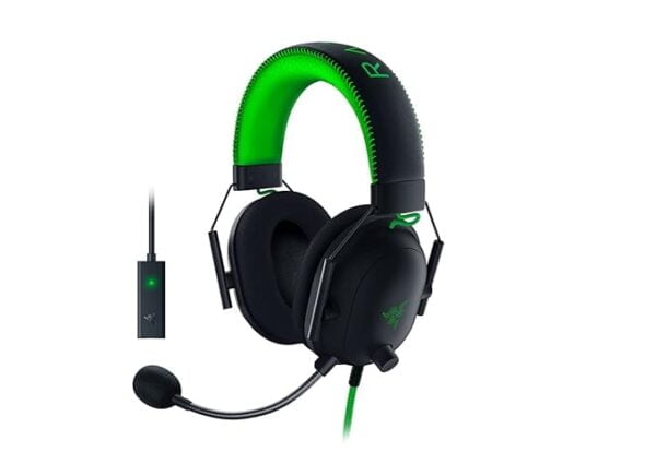 Razer BlackShark V2 - Wired Gaming On Ear Headset + USB Sound Card - Special Edition (Open Box)