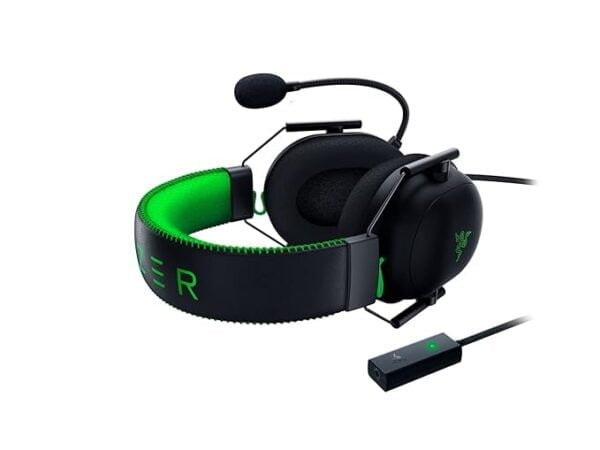 Razer BlackShark V2 - Wired Gaming On Ear Headset + USB Sound Card - Special Edition (Open Box) - Image 3