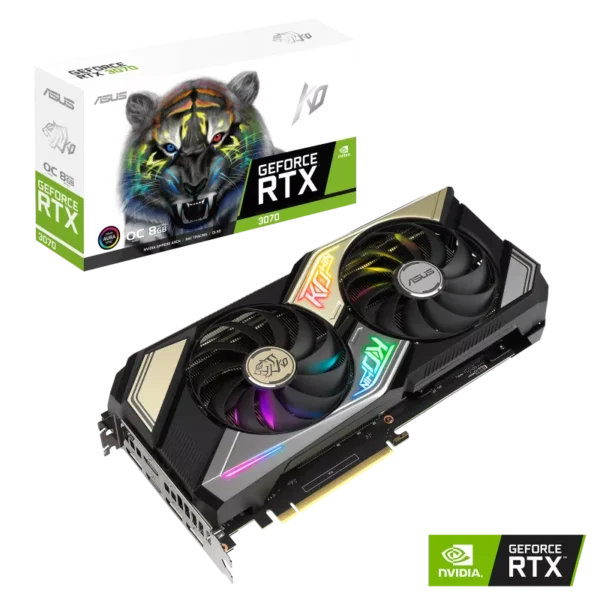 ASUS KO GeForce RTX™ 3070 OC Edition (Pre-Owned)