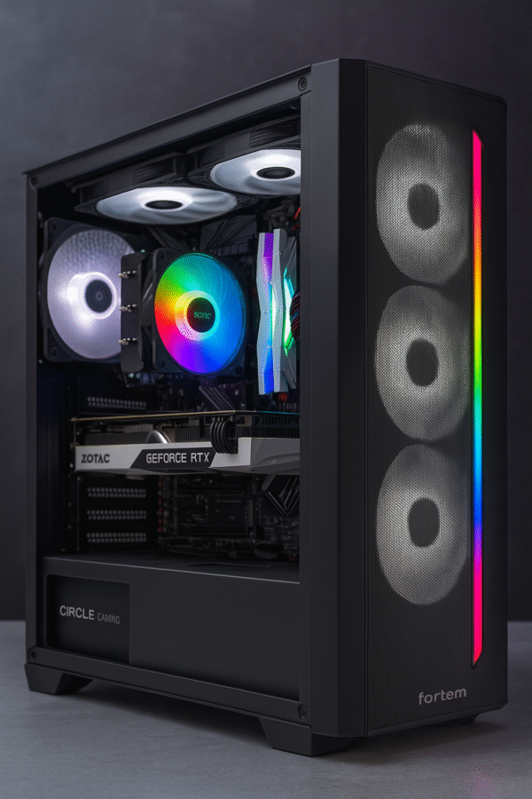 Gaming PC with Ryzen 5 5600X, RTX 3060Ti, 16GB RAM, Prebuilt (Pre-Owned)