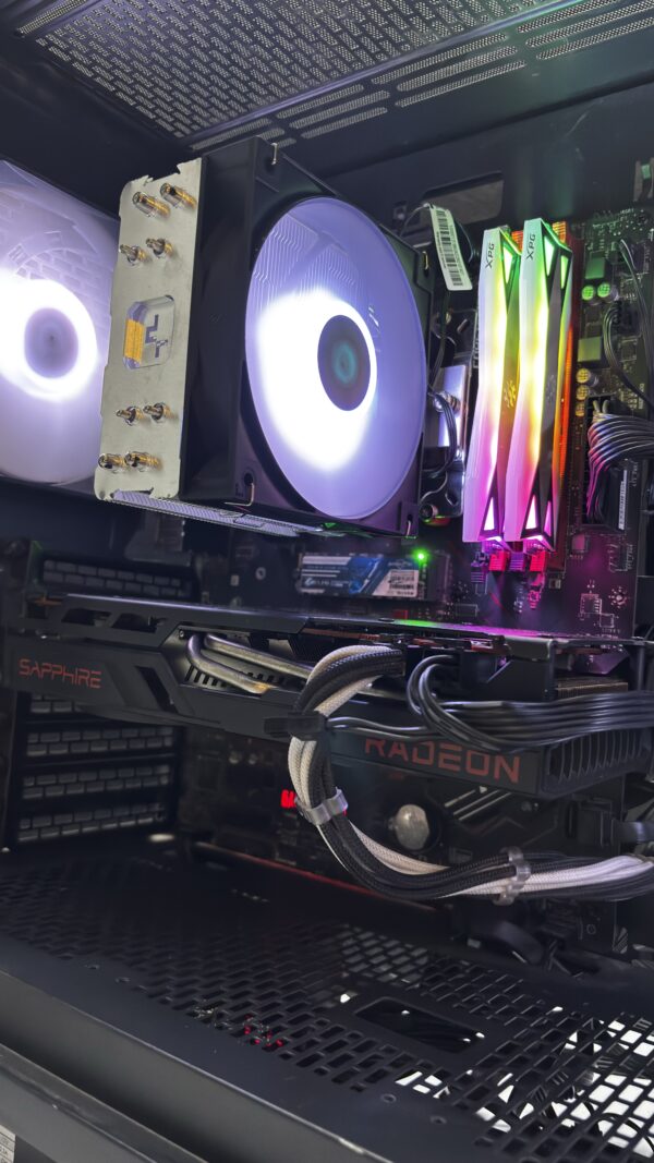 Gaming PC with Ryzen 5 5600X, 16GB RAM, 1TB HDD Prebuilt - Image 2